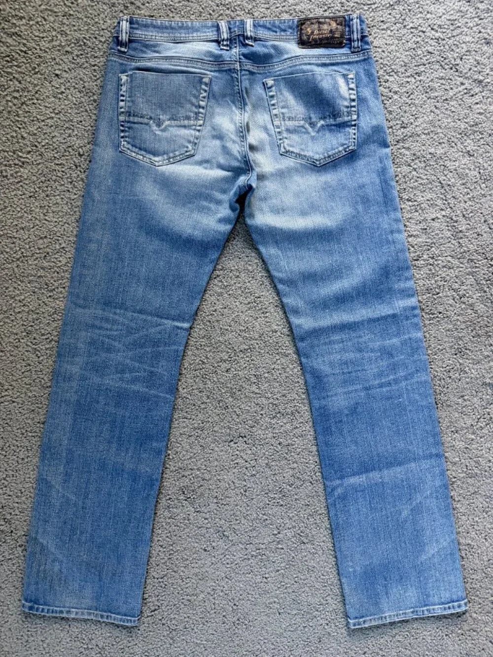 Diesel Viker 008W7 Regular Straight Men's Stretch Jeans Size 34x32- Very Good UC